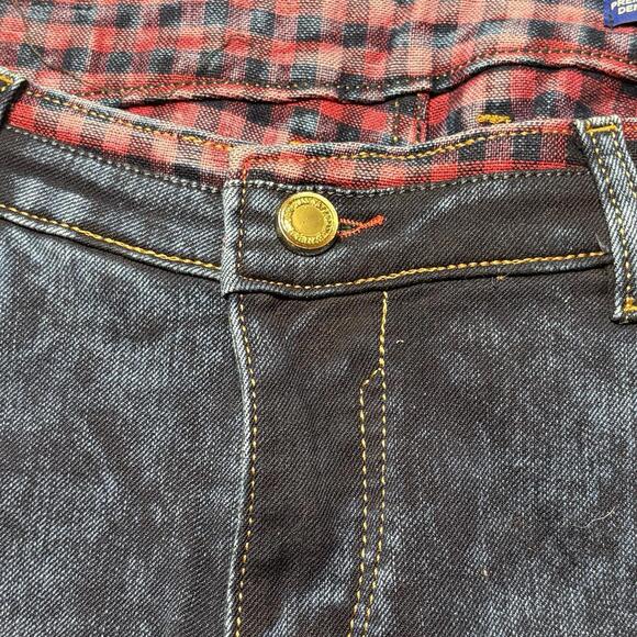 Jimmy & Jordan Premium Denim Jeans Plaid Lining Size 34 - Picture 9 of 16